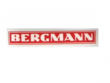 Bergmann Schild 57,5 x 9,5 mm